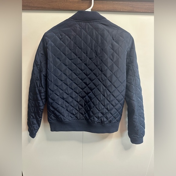 Levi's Navy Quilted Bomber Jacket - Picture 5 of 7